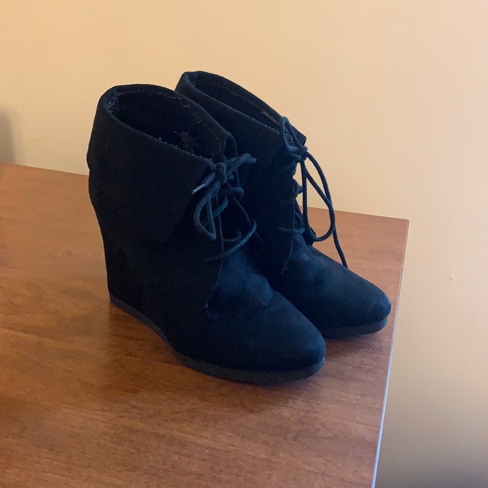 Black Target Booties